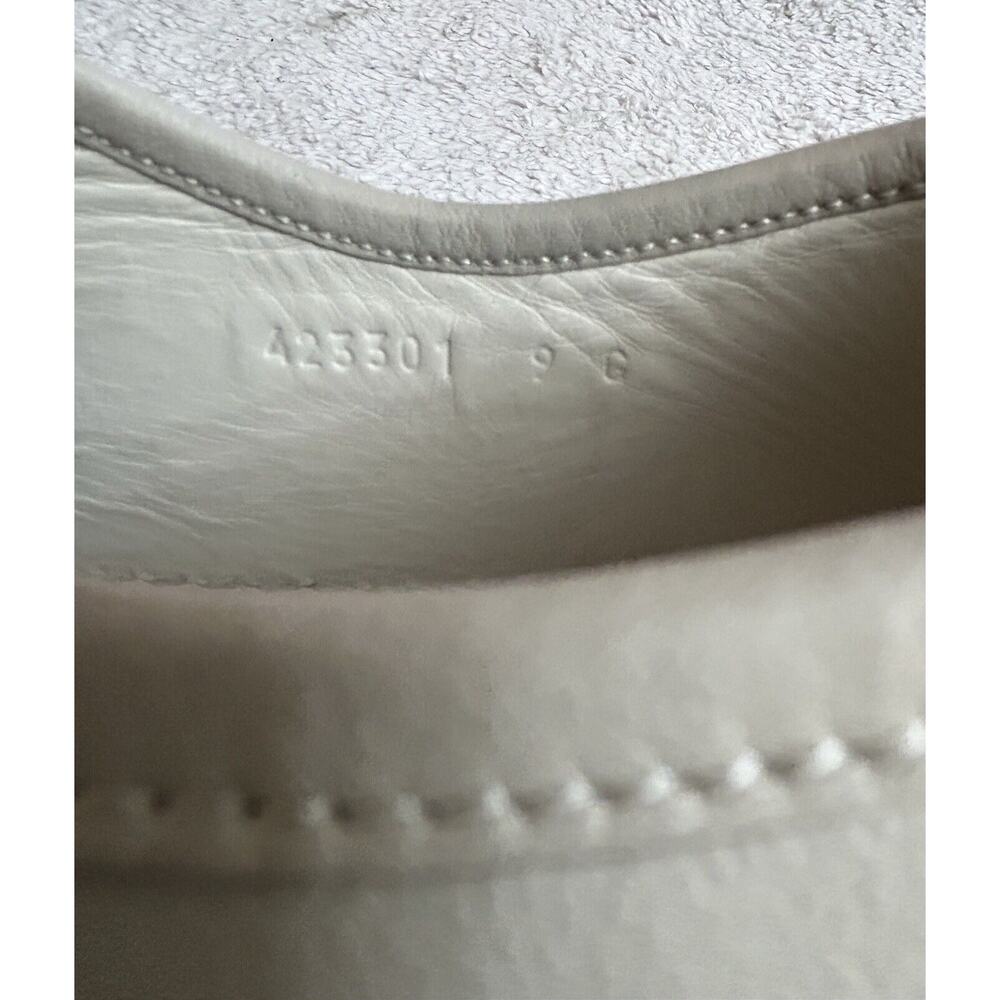 Gucci Miro Soft Leather Mystic White Sneakers - Picture 10 of 14